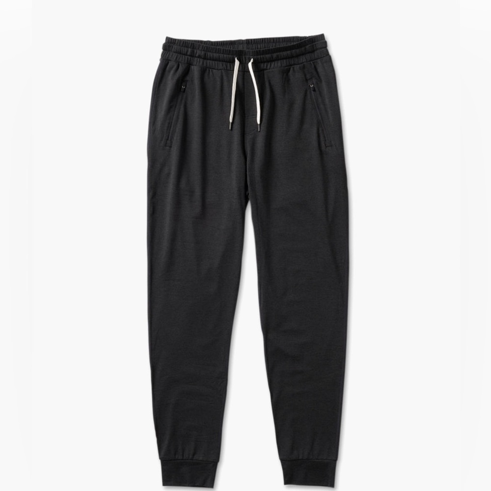 VUORI Ponto Jogger black performance DreamKnit™ Pant. Men’s Small